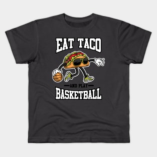 basketball tacos Kids T-Shirt